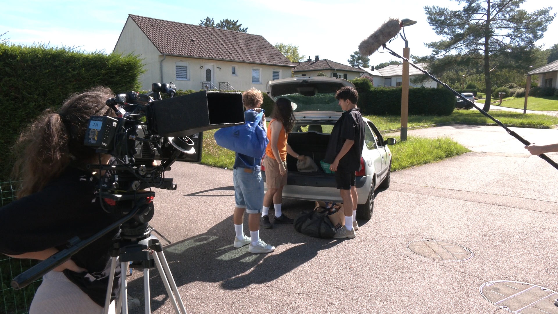 « Appel manqué » : Tournage d'un court-métrage à Théding - TV8 Moselle-Est
