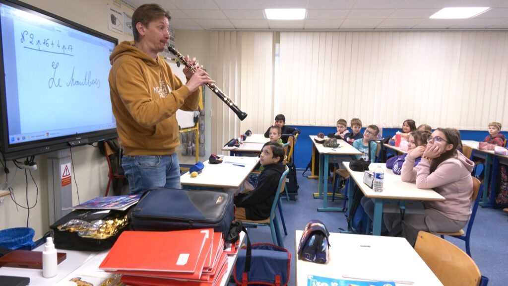 Découverte du Hautbois : le conservatoire de Forbach se déplace dans les écoles !