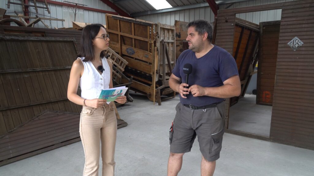 Maxstadt : le battage comme autrefois