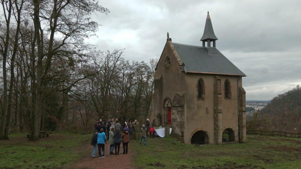 Un nouveau clocheton inauguré à la Chapelle Sainte-Catherine