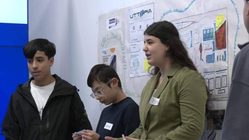 Clôture du stage de découverte des métiers pour les collégiens du Pierre Adt