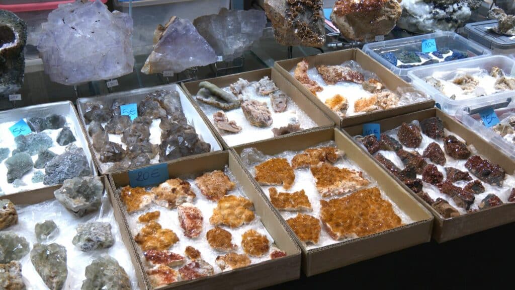 Morsbach : le salon des minéraux