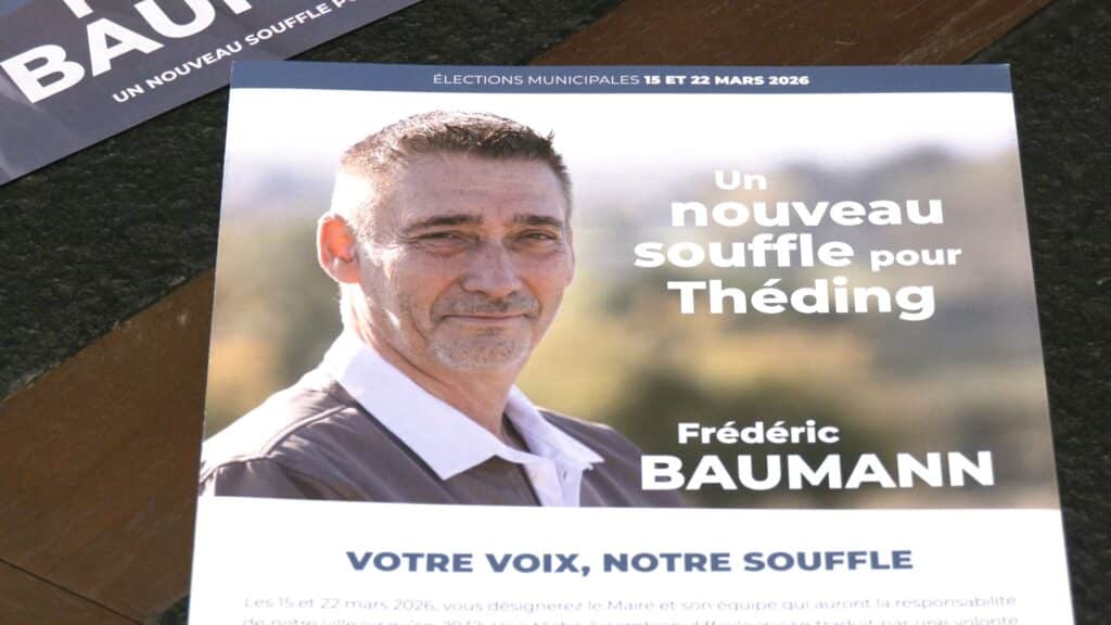 Municipales à Théding : Frédéric Baumann veut donner un nouveau souffle à la commune