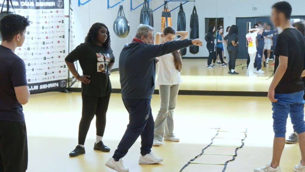 Behren-lès-Forbach : Initiation à la boxe dans le cadre du projet Ethic’Action