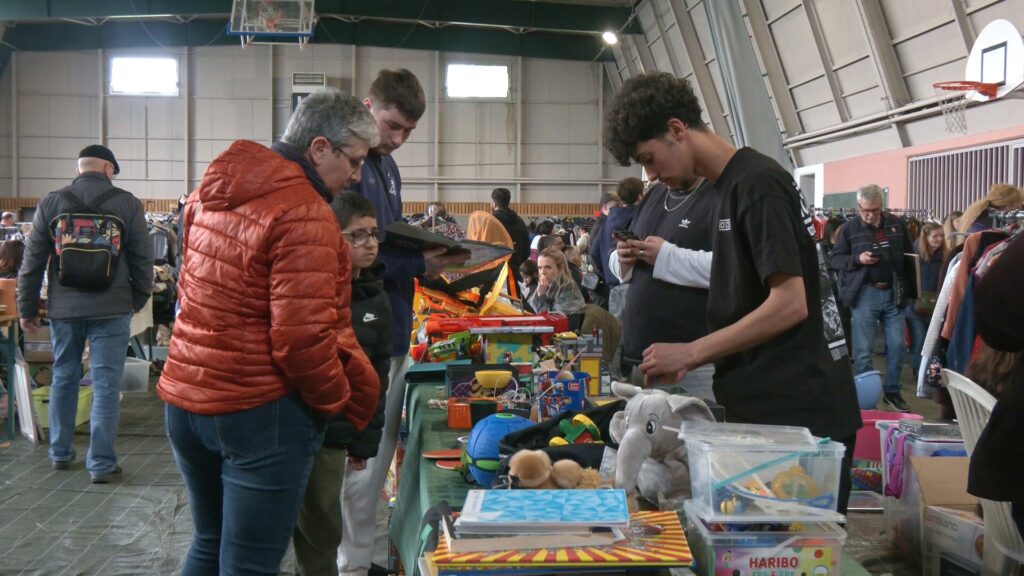 Vide-grenier des jeunes sapeurs-pompiers de Stiring-Wendel/Schoeneck