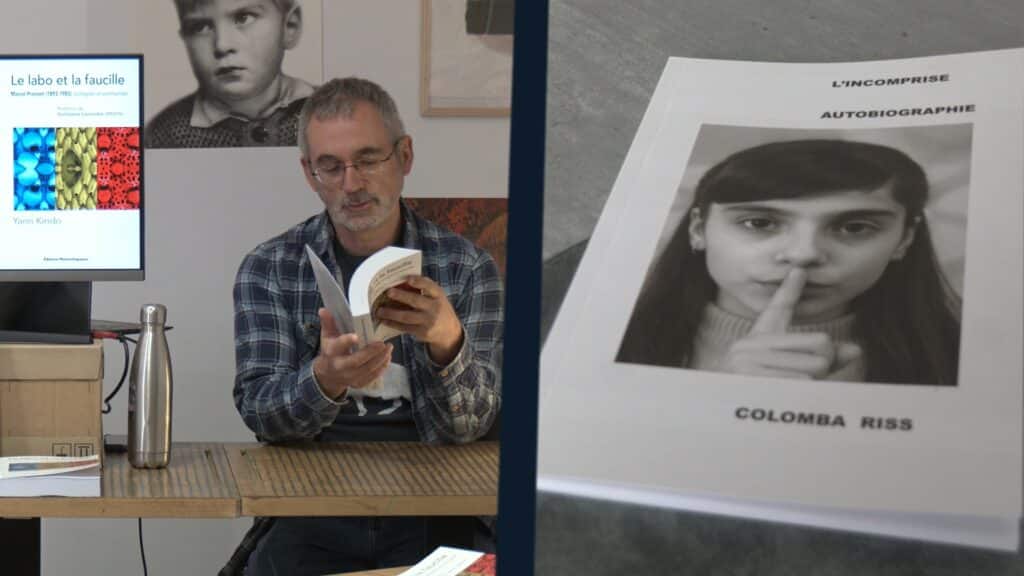 La page culturelle: L’incomprise de Colomba Riss et Le Labo et la faucille de Yann Kindo
