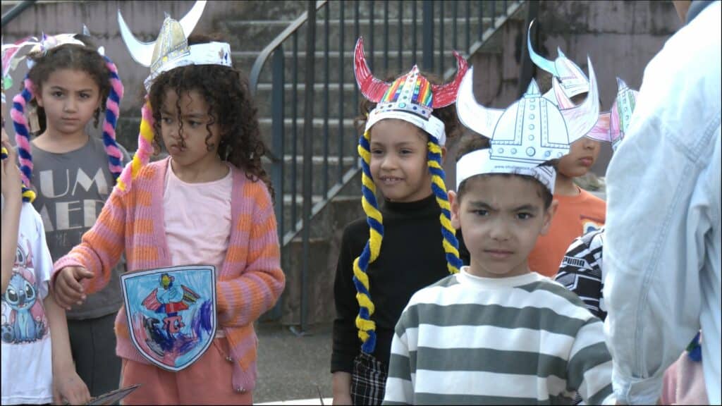 Les vikings s'invitent au centre aéré La Chapelle