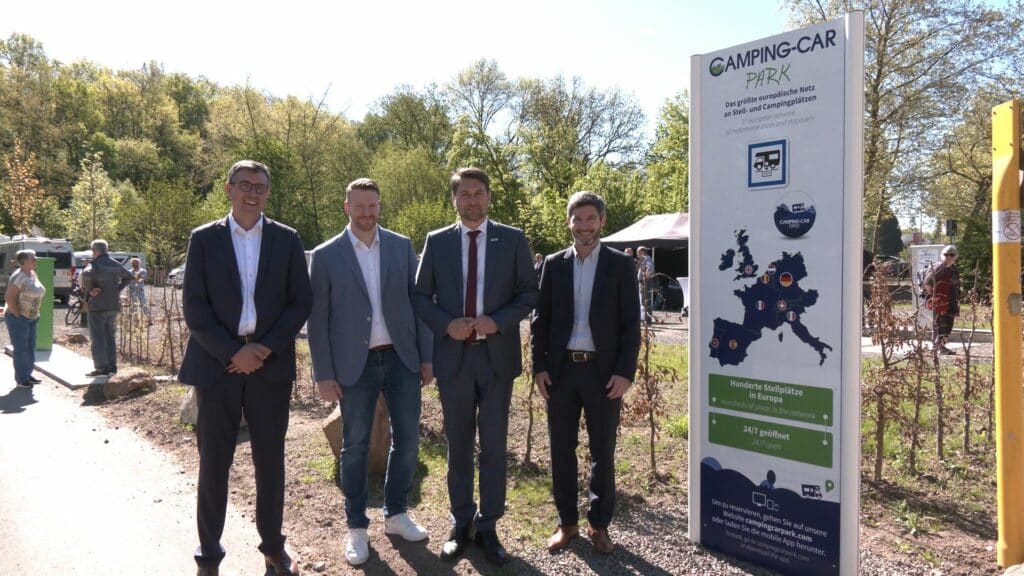 Saarbrücken : inauguration de l’aire pour camping-cars