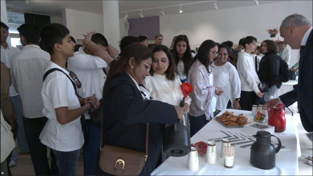 Des étudiants indiens en visite au lycée Jean-Moulin de Forbach