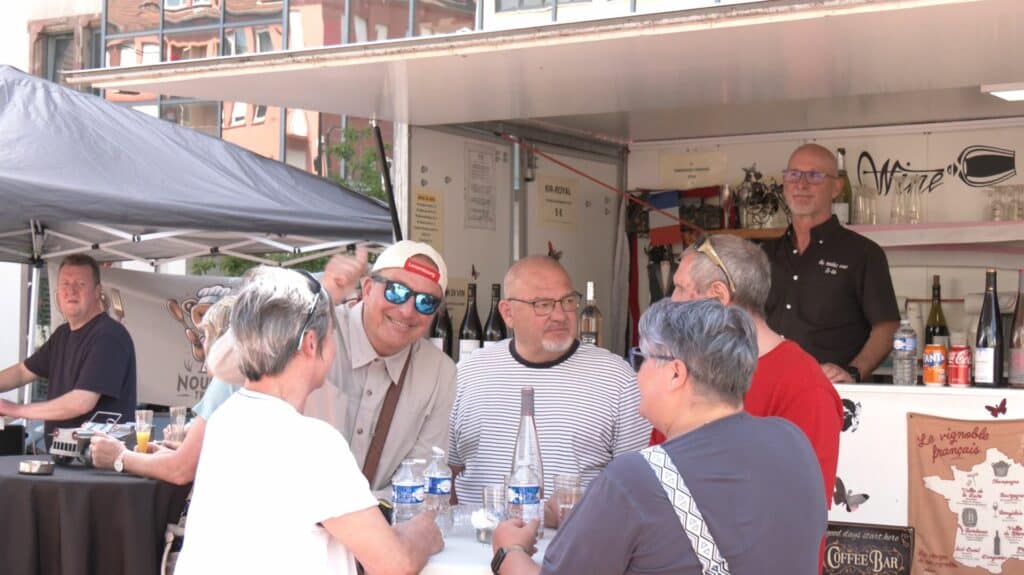 Safran, roses, bières et vins : visite des stands au marché des saveurs de Forbach