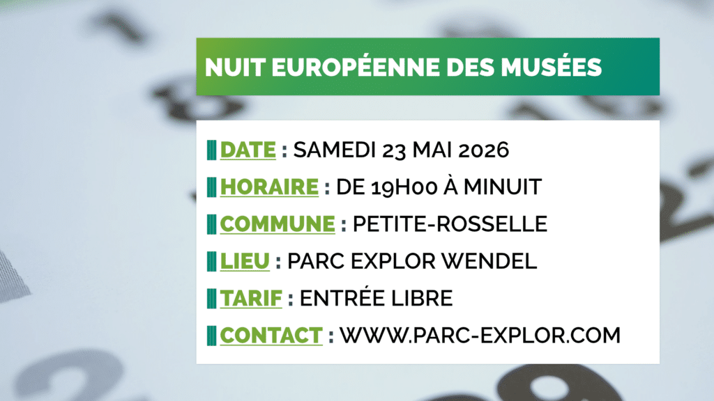 A ne pas manquer : la nuit européenne des musées