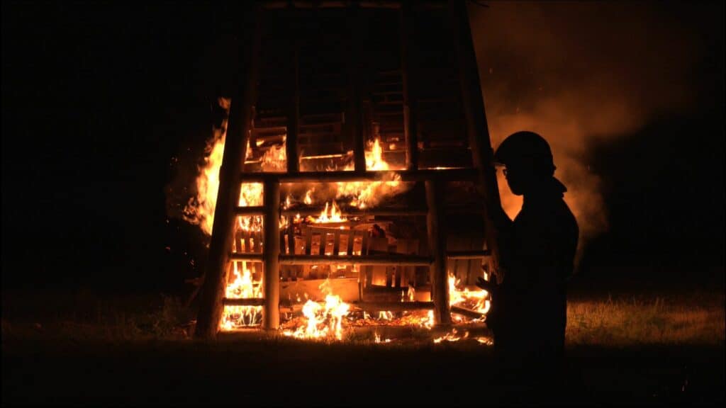 Feu de la Saint Jean XXL à Metzing