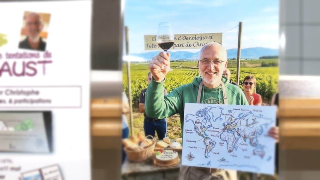 Christophe Faust : 40 ans de passion pour le vin