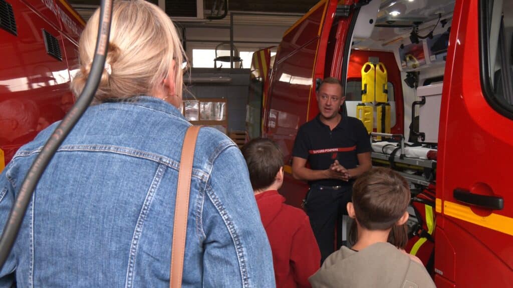 Immersion à la caserne des sapeurs-pompiers de Forbach
