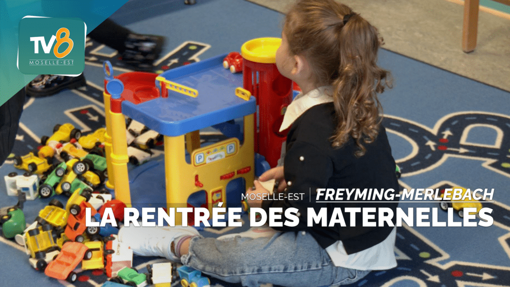 La rentrée des maternelles à Freyming-Merlebach