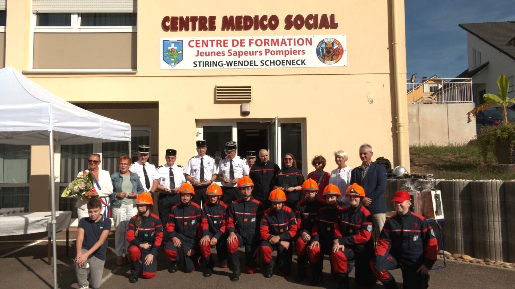 Un nouveau centre pour les jeunes sapeurs-pompiers