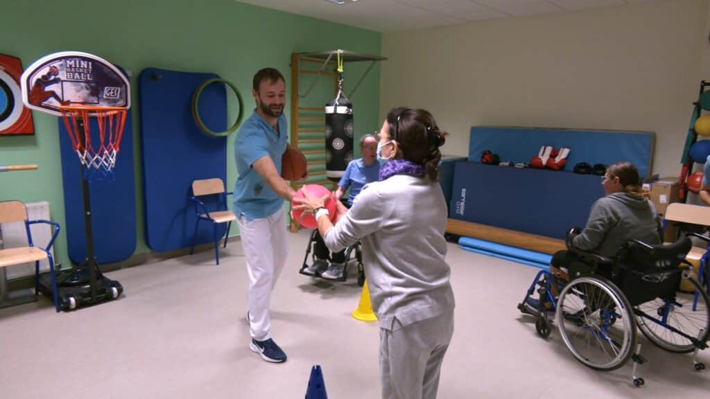 Des olympiades pour bouger autrement en rééducation