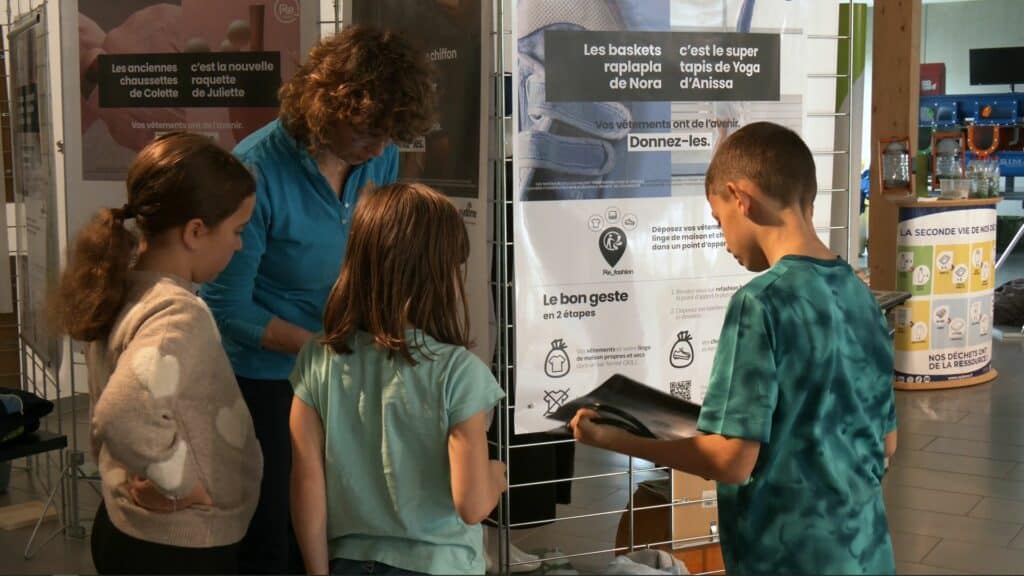 “Mission Textile” : sensibiliser les enfants au tri et au recyclage des vêtements