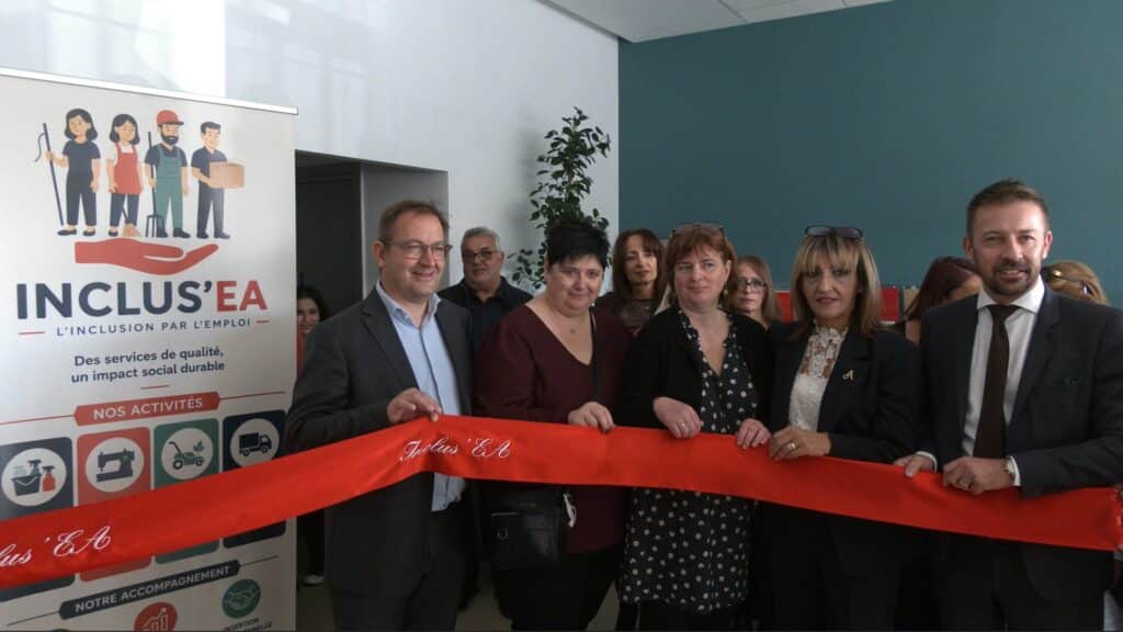Hombourg-Haut : inauguration de l’entreprise adaptée INCLUS’EA